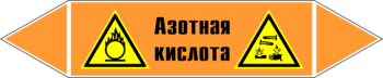 Маркировка трубопровода "азотная кислота" (k21, пленка, 716х148 мм)" - Маркировка трубопроводов - Маркировки трубопроводов "КИСЛОТА" - Магазин охраны труда ИЗО Стиль